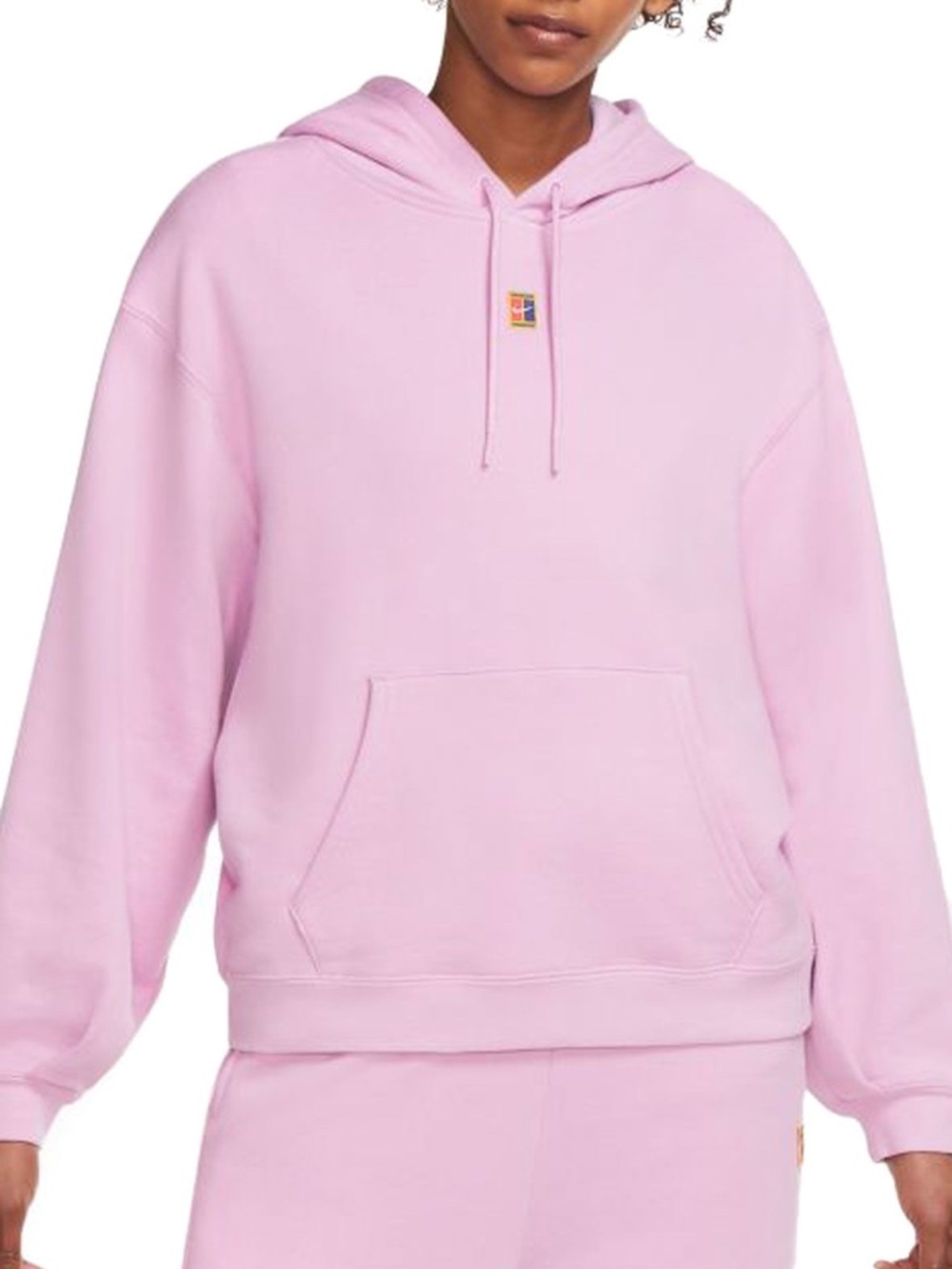 Pink Hoodie with Front Pocket